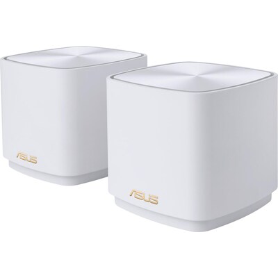 Mesh/Net günstig Kaufen-ASUS ZenWiFi XD5 AX3000 2er Set Weiß kombinierbarer Router Home Mesh WiFi 6 System. ASUS ZenWiFi XD5 AX3000 2er Set Weiß kombinierbarer Router Home Mesh WiFi 6 System <![CDATA[• 1x WAN, 4x GB-LAN, 1x USB Tech-Week-Aktion: Angebot gilt nur sola