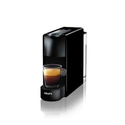SYS RB günstig Kaufen-Krups XN 1108 Nespresso Essenza Mini schwarz. Krups XN 1108 Nespresso Essenza Mini schwarz <![CDATA[• Nespresso Kapsel-System • Schnelles Aufheizen in nur 25 Sekunden • Programmierbare Kaffeemenge • abnehmbarer Wassertank mit 0,6 Liter Fassungsver