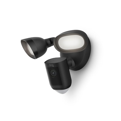 Schutz und günstig Kaufen-RING Floodlight Cam Wired Pro - 2024 schwarz. RING Floodlight Cam Wired Pro - 2024 schwarz <![CDATA[• 360°-Schwenk- und 169°-Neigungsabdeckung • Manueller Privatsphäre-Sichtschutz für Audio und Video • 1080p-HD-Live-Video • Nachtsicht in Farbe