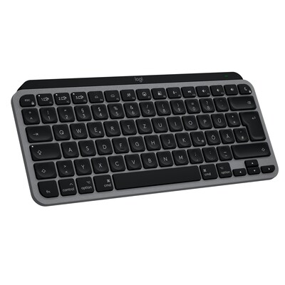 Logitech MX Keys Mini for Mac, Space Grey - Multi-Device-Tastatur für macOS und iPadOS