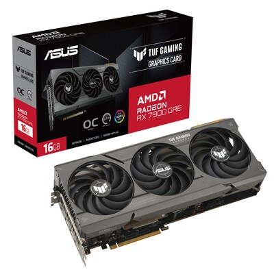 RF S günstig Kaufen-ASUS TUF Radeon RX 7900 GRE OC Gaming 16GB GDDR6 Grafikkarte. ASUS TUF Radeon RX 7900 GRE OC Gaming 16GB GDDR6 Grafikkarte <![CDATA[• AMD Radeon 7900GRE - RDNA 3 Architektur • 16 GB GDDR6-RAM (256 bit Speicherinterface) • Core/Memorytakt: 2052 (Boos