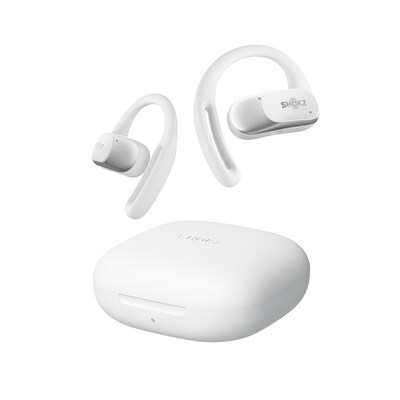 der Los günstig Kaufen-Shokz OpenFit Air  True-Wireless Open-Ear-Kopfhörer White. Shokz OpenFit Air  True-Wireless Open-Ear-Kopfhörer White <![CDATA[• Typ: In-Ear Kopfhörer - geschlossen • Übertragung: Bluetooth - Farbe: Weiß • Besonderheiten: Noise-Cancellin