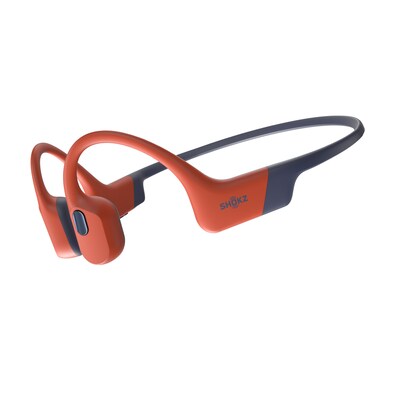 Shokz OpenSwim Pro MP3 Knochenschall-Sportkopfhörer rot