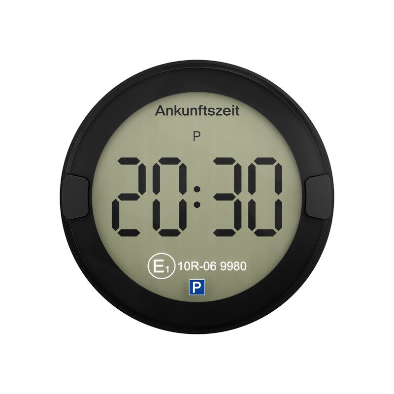 OOONO P-Disc N°2 light - Elektronische Parkscheibe mit Zulassung fürs Auto-vollautomatische Parkuhr