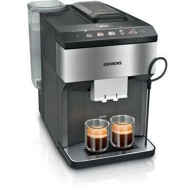 Of A günstig Kaufen-Siemens TP516DX3 EQ.500 classic connect Kaffeevollautomat edelstahl / schwarz. Siemens TP516DX3 EQ.500 classic connect Kaffeevollautomat edelstahl / schwarz <![CDATA[• Kaffee zubereiten war noch nie einfacher dank coffeeSelect Display • autoMilk Clean