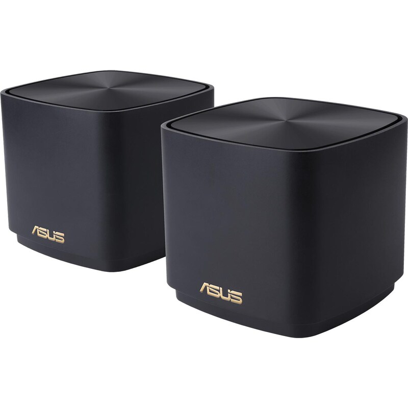 XD4 Plus günstig Kaufen-ASUS ZenWiFi XD4 Plus AX1800 2er Set Schwarz kombinierbarer Router Home Mesh WiFi 6 System. ASUS ZenWiFi XD4 Plus AX1800 2er Set Schwarz kombinierbarer Router Home Mesh WiFi 6 System <![CDATA[• WLAN RouterAccess Point • Wi-Fi 6 (bis zu 1200 MBit/s) Mesh-F