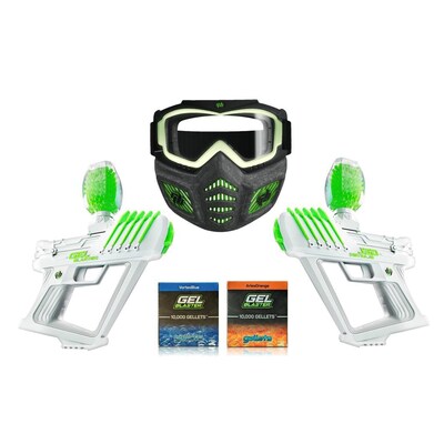 Start in günstig Kaufen-Gel Blaster Starter Bundle 2 x Surge inkl. 40.000 Gellets + Maske. Gel Blaster Starter Bundle 2 x Surge inkl. 40.000 Gellets + Maske <![CDATA[• inkl. USB-C-Ladekabel • 40.000 Gellets® • inkl. 2 Schutzbrillen und 1 Elite Facemask]]>. 