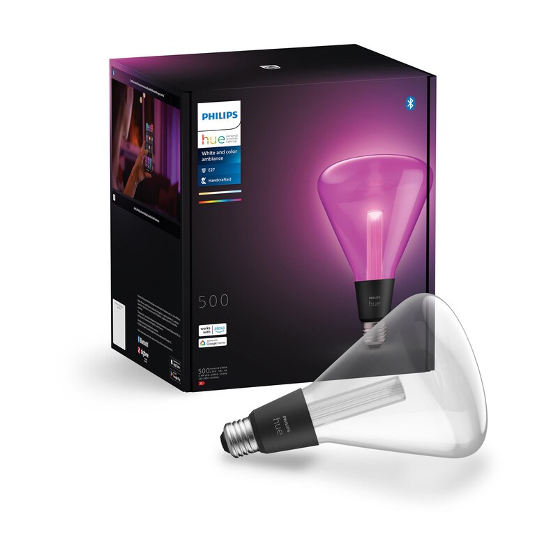 Philips Hue White & Col. Amb. Lightguide Triangle E27 500lm