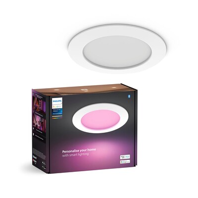 LED dimmbar günstig Kaufen-Philips Hue Slim Recessed Spot white 170mm. Philips Hue Slim Recessed Spot white 170mm <![CDATA[• Technologie: Smart LED • Material: Metall • Lichtfarbe: warmweiß, kaltweiß, mehrfarbig • Dimmbar - Farbwechsel]]>. 