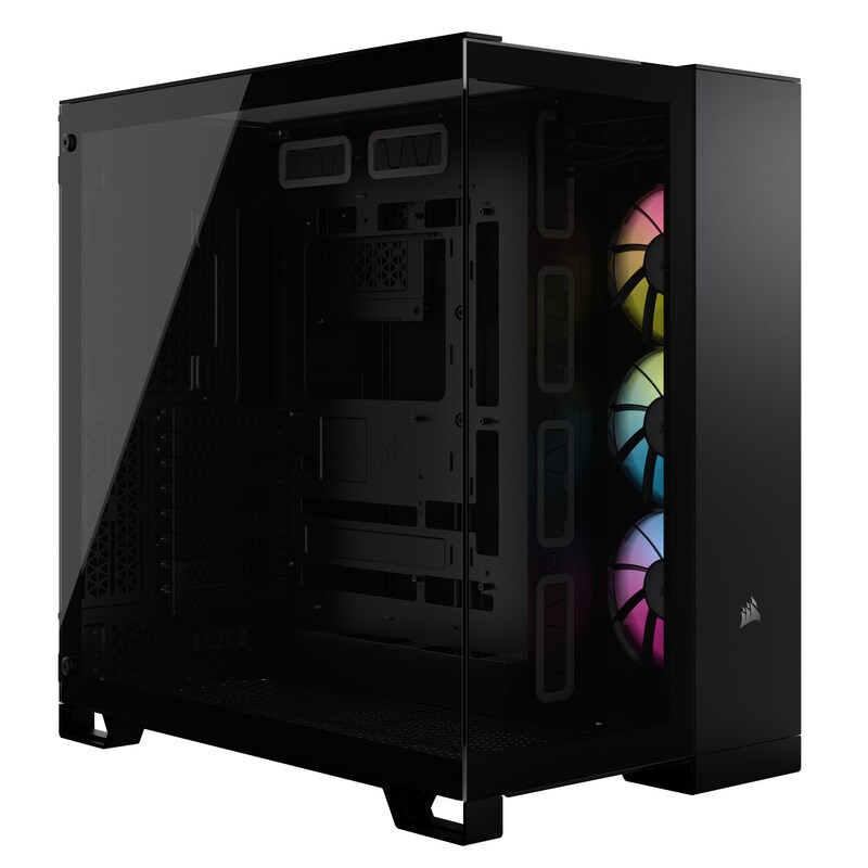 Corsair 6500X iCUE LINK RGB Schwarz Midi Tower ATX Gaming Gehäuse