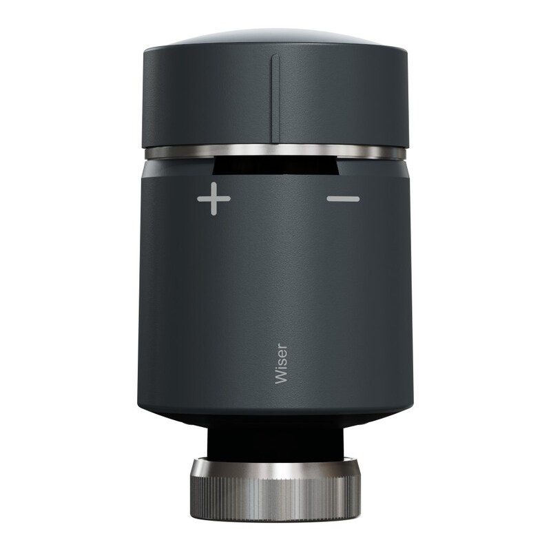 Alkaline C günstig Kaufen-Wiser Heizkörperthermostat - schwarz. Wiser Heizkörperthermostat - schwarz <![CDATA[• Heizkörper-Thermostat • Farbe: Schwarz • Einfache Montage und Inbetriebnahme • Batteriebetrieb über 2x Alkaline-Batterien (AA) • Abmessungen Sensorelement: 51 
