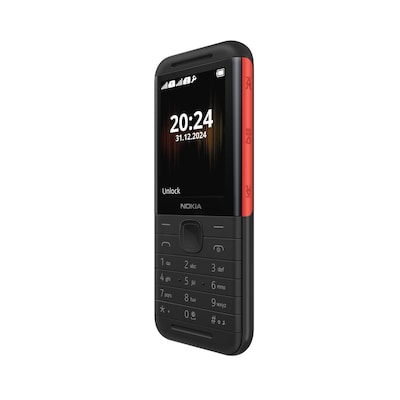 Pro ist günstig Kaufen-Nokia 5310 Black/Red (2024). Nokia 5310 Black/Red (2024) <![CDATA[• Farbe: Schwarz/Rot • interner Speicher: 0.016GB, Betriebssystem: Proprietaer • Übertragung: Bluetooth 5.0 • Akkuleistung: 1450 - Gesprächszeit h • Displaygröße in cm: 7.1 cm