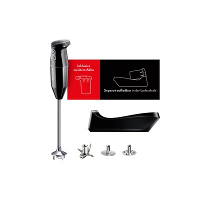 ESGE-Zauberstab® Cordless Pro schwarz mit 2. Akku