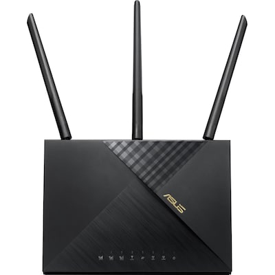 ASUS 4G-AX56 AX1800 LTE W-LAN Router, Dual-Band, WiFi 6, LTE (Cat. 6 bis zu 300 Mbits), LAN