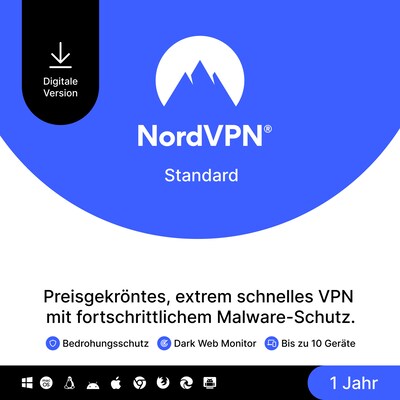 IT Service günstig Kaufen-NordVPN Service VPN | 10 Geräte | 1 Jahr | Download & Produktschlüssel. NordVPN Service VPN | 10 Geräte | 1 Jahr | Download & Produktschlüssel <![CDATA[• Verschlüsselte Verbindungen und IP-Verschleierung für mehr Sicherheit
