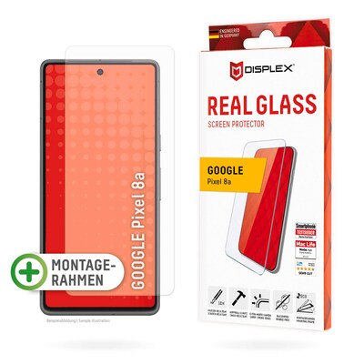 We Real günstig Kaufen-DISPLEX Real Glass Google Pixel 8a. DISPLEX Real Glass Google Pixel 8a <![CDATA[• Displayschutzglas für Google Pixel 8a • Kratzer-resistent dank extrem hartem „tempered Glass“ (10H) • High-Tech Anti-Fingerprint Beschichtung für weniger Fettabl