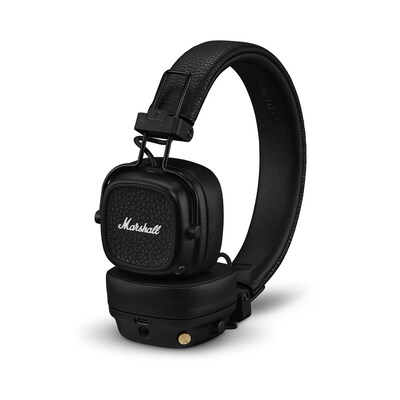 typ Kabel günstig Kaufen-Marshall Major V On-Ear-Kopfhörer Bluetooth schwarz. Marshall Major V On-Ear-Kopfhörer Bluetooth schwarz <![CDATA[• Typ: ohraufliegend Kopfhörer - offen • Übertragung: Bluetooth LE Audio - Kabel - Farbe: Schwarz • Besonderheiten: Bediene