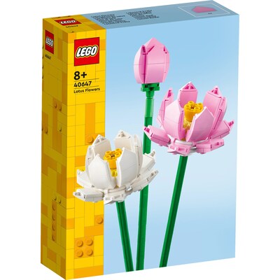 Image of LEGO Flowers 40647 Lotusblumen