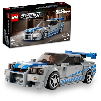 LEGO® Speed Champions 2 Fast 2 Furious – Nissan Skyline GT-R (R34) (76917)