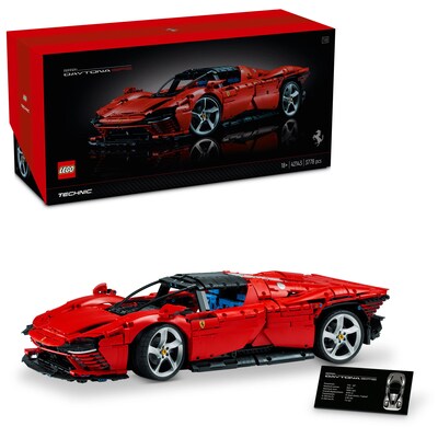 Unter der günstig Kaufen-LEGO® Technic Ferrari Daytona SP3 (42143). LEGO® Technic Ferrari Daytona SP3 (42143) <![CDATA[• LEGO® Technic Set • enthält 3778 Teile • Altersempfehlung des Herstellers: ab 18 Jahren • Nicht für Kinder unter 3 Jahren geeignet - Versc