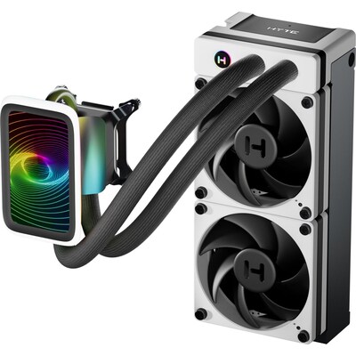 mm mit günstig Kaufen-HYTE Q60 THICC 240mm AIO Wasserkühlung, schwarz. HYTE Q60 THICC 240mm AIO Wasserkühlung, schwarz <![CDATA[• Komplettwasserkühlung mit 240 mm Radiator • 1700, 1200, 115X, AMD AM5, AM4, • 5