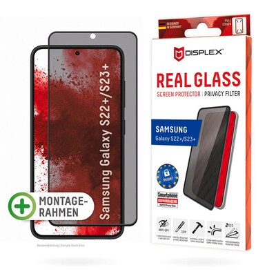 Hi Temp günstig Kaufen-DISPLEX Privacy Glass FC Samsung Galaxy S22+/S23+. DISPLEX Privacy Glass FC Samsung Galaxy S22+/S23+ <![CDATA[• Displayschutzglas für Samsung Galaxy S22+/S23+ • Kratzer-resistent dank extrem hartem „tempered Glass“ (10H) • High-Tech Anti-Finger