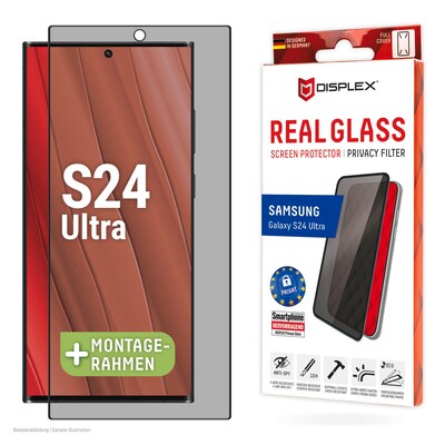 24 XT günstig Kaufen-DISPLEX Privacy Glass Samsung Galaxy S24 Ultra. DISPLEX Privacy Glass Samsung Galaxy S24 Ultra <![CDATA[• Displayschutzglas für Samsung Galaxy S24 Ultra • Kratzer-resistent dank extrem hartem „tempered Glass“ (10H) • High-Tech Anti-Fingerprint 