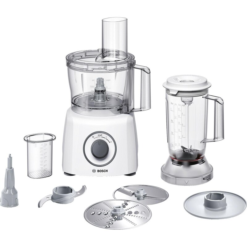 Bosch MCM3200W Foodprocessor MultiTalent 3 weiß / grau