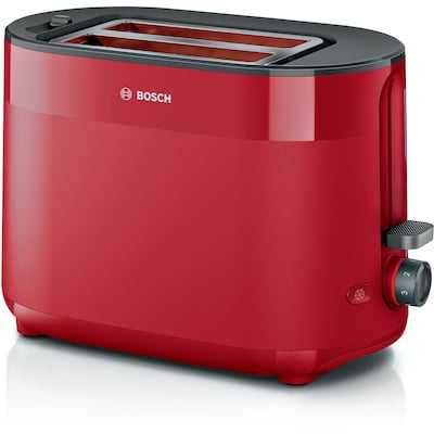 in 2 günstig Kaufen-Bosch TAT2M124 Toaster Kompakt MyMoment rot. Bosch TAT2M124 Toaster Kompakt MyMoment rot <![CDATA[• Auftau- und Aufwärmfunktion • Integrierter und versenkbarer Brötchen-Aufsatz • High Lift: auch kleine Scheiben Brot ganz einfach entnehmen • Leic