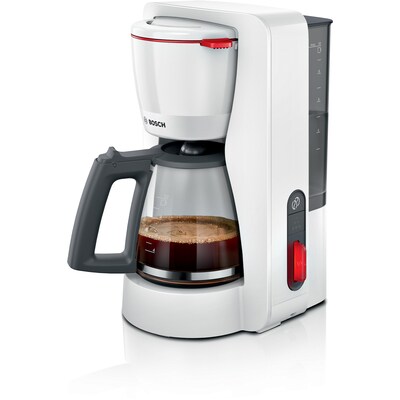 Edelstahl,kaffee günstig Kaufen-Bosch TKA3M131 Kaffee Maschine MyMoment weiß. Bosch TKA3M131 Kaffee Maschine MyMoment weiß <![CDATA[• Aroma+: auf Knopfdruck das Kaffeearoma und die Stärke intensivieren • Abnehmbarer Wassertank: einfach und schnell direkt unter dem Wasserh