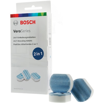 Tabletten a günstig Kaufen-Bosch TCZ8002A Entkalkungstabletten 3 Stck. a`36g. Bosch TCZ8002A Entkalkungstabletten 3 Stck. a`36g <![CDATA[• Geeignet für alle Kaffeevollautomaten der Vero Serie, sowie Einbauvollautomaten • Bosch TCZ8002A Entkalkungstabletten 3 Stck. a`36g]]>. 