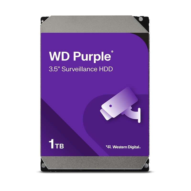 WD Purple WD10PURZ - 1 TB 5400 rpm 64 MB 3,5 Zoll SATA 6 Gbit/s