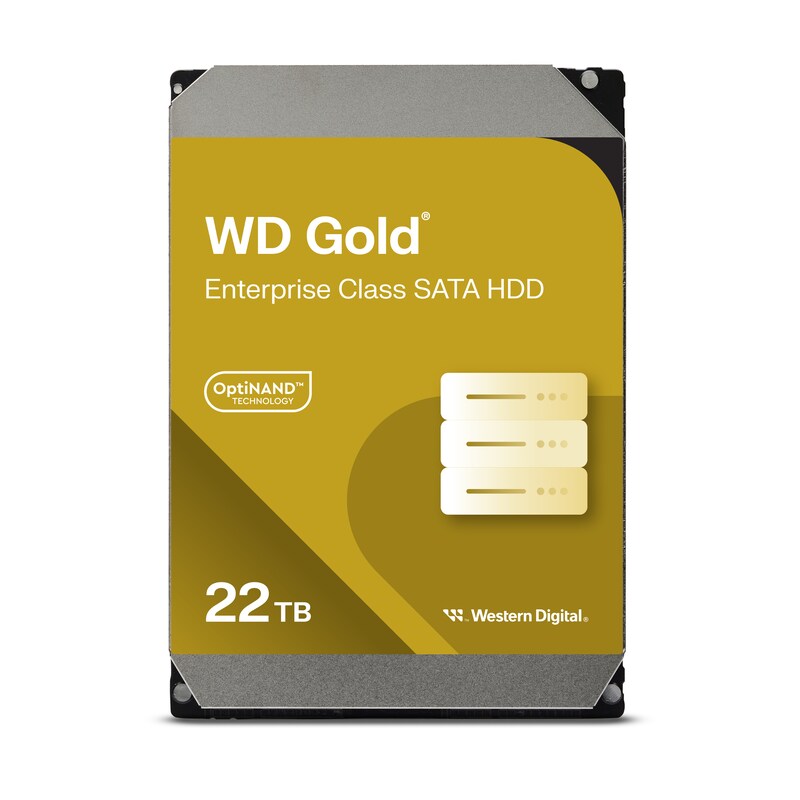 Digital günstig Kaufen-Western Digital WD Gold WD221KRYZ - 22 TB, 3,5 Zoll, SATA 6 Gbit/s. Western Digital WD Gold WD221KRYZ - 22 TB, 3,5 Zoll, SATA 6 Gbit/s <![CDATA[• 22 TB (512 MB Cache) • 7.200 U/min • 3,5 Zoll • SATA 6 Gbit/s • Enterprise: Serverlaufwerk, geeignet für 24/7
