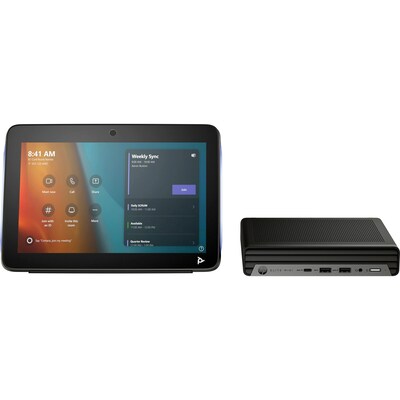 Poly Studio Basis-Kit G9 Plus für Microsoft Teams inkl. HP Mini IP-PC und TC10-Touch-Controller