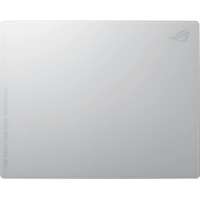 ASUS ROG Moonstone Ace L Glass Mousepad, 500x400mm, White Edition