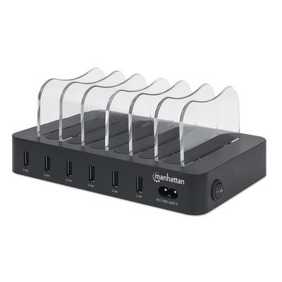 nt usb  günstig Kaufen-manhattan  6-Port USB-Ladestation USB-A. manhattan  6-Port USB-Ladestation USB-A <![CDATA[• Gleichzeitiges laden von bis zu 6 Geräten im Desktop Organizer • Intelligente Aufteilung der Ladeleistung • integrierte LED-Beleuchtung]]>. 