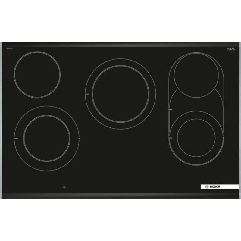 Bosch PKM875DP1D Einbau-Glaskeramikkochfeld autark 80cm Edelstahl