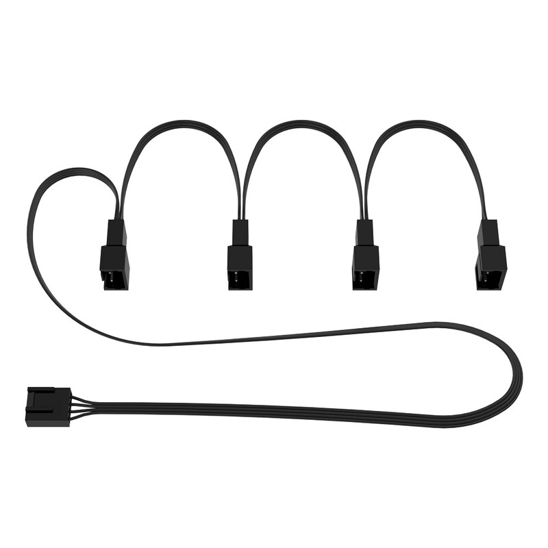 Zoll/70cm günstig Kaufen-Arctic PST Cable Rev.2, 4-Pin PWM (Stecker) auf 4x 4-Pin PWM (Buchse) 70cm. Arctic PST Cable Rev.2, 4-Pin PWM (Stecker) auf 4x 4-Pin PWM (Buchse) 70cm <![CDATA[• PST-Verteiler-Kabel für vier Gehäuselüfter • 70 cm bis zum ersten Lüfteranschluss • Mit 3-pol