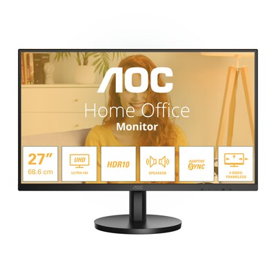 AOC U27B3A 68,6cm (27") 4K UHD IPS Office Monitor 16:9 HDMI/DP 60Hz Sync 4ms HDR10