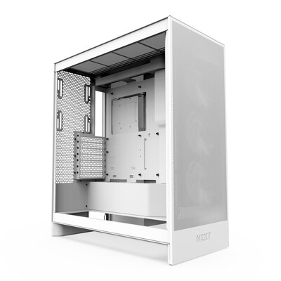 Staubfilter mit günstig Kaufen-NZXT H7 Flow White (2024) Midi Tower ATX Gaming Gehäuse weiß mit Glasfenster. NZXT H7 Flow White (2024) Midi Tower ATX Gaming Gehäuse weiß mit Glasfenster <![CDATA[• Midi Tower für ATX mit Seitenfenster, weiß • Antistaubfilter, K