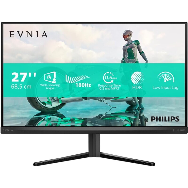 Philips Evnia 27M2N3500NL 68,6cm (27") QHD VA Gaming Monitor 16:9 HDMI/DP 180Hz 1ms Sync