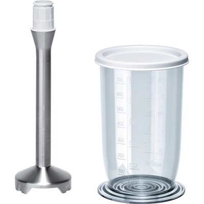 Image of Bosch MFZ4060 Mixfuß Edelstahl + Becher für MFQ4 / MSM7