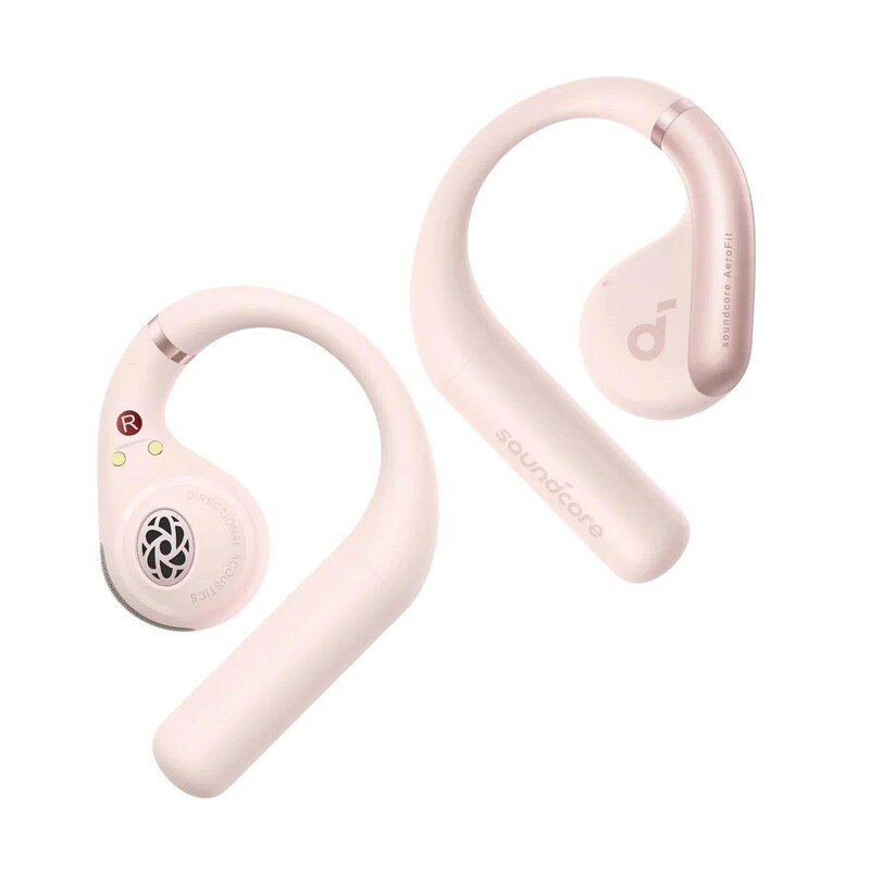 soundcore AeroFit Bluetooth-Kopfhörer pink