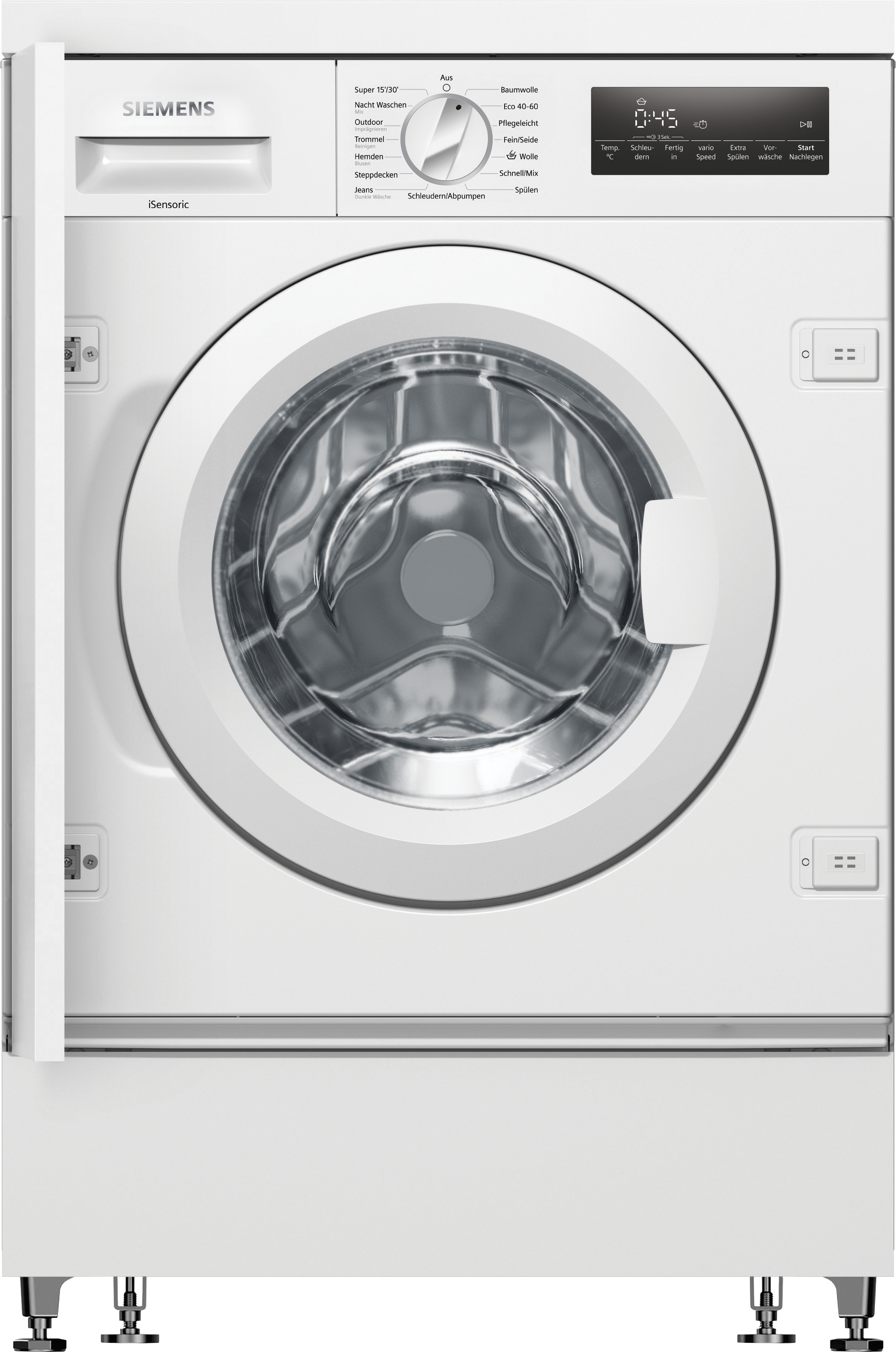 Siemens Weiß Siem Wama Wi14w443 Iq700 C Wh - Bild 3