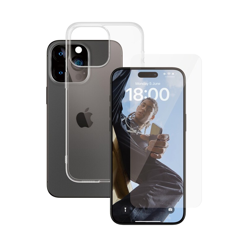 SAFE. by PanzerGlass® 2-in-1 Set iPhone 15 Pro Max