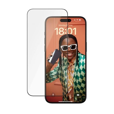 PanzerGlass  Ceramic Protection für iPhone 15 Pro Max Ultra-Wide Fit mit EasyAligner | 05711724028403