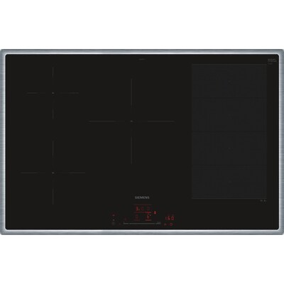 Siemens EX845HVC1E iQ700 Induktionskochfeld 80 cm Schwarz, Mit Rahmen aufliegend