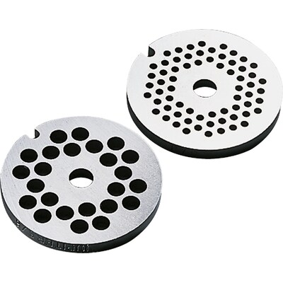 Image of Bosch MUZ45LS2 Lochscheibe für Fleischwolf (3+6mm) metallic