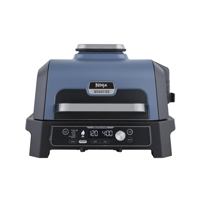 Ninja OG901EU Woodfire Pro Connect XL Elektrischer Outdoor Grill und Smoker