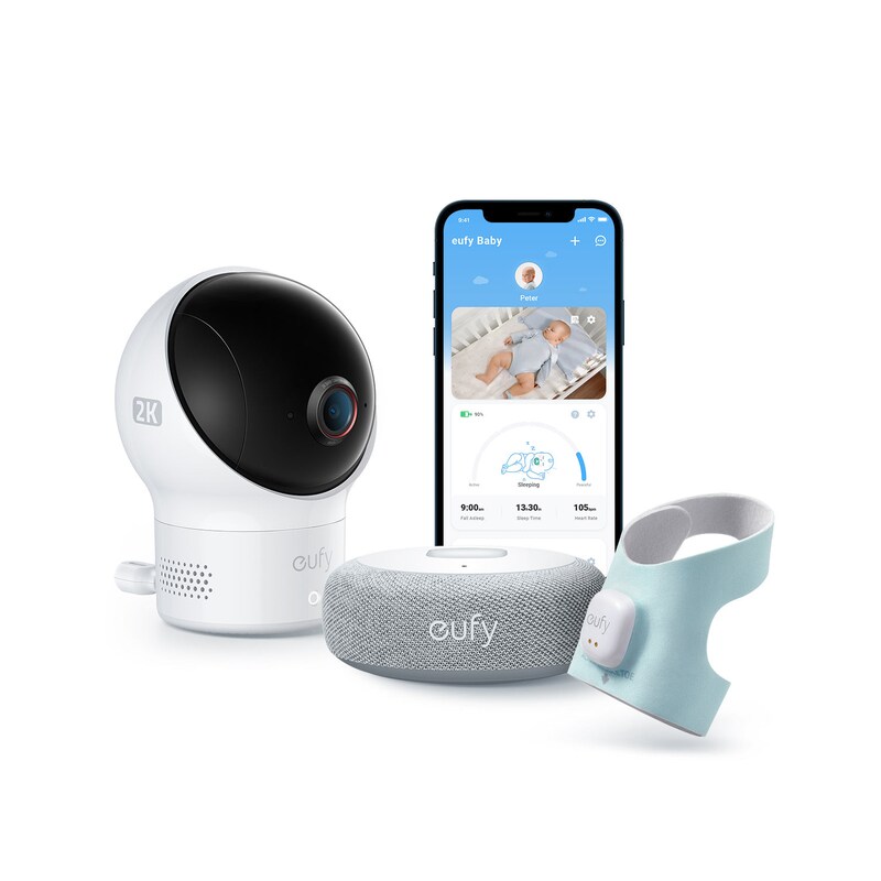 RA auf günstig Kaufen-Eufy T8430 Smart Sock S340. Eufy T8430 Smart Sock S340 <![CDATA[• Wellness-Tracker • 2k-Auflösung • Nachtsicht • Konnektivität: WLAN • Schlafmonitor]]>. 